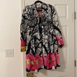 Desigual floral coat